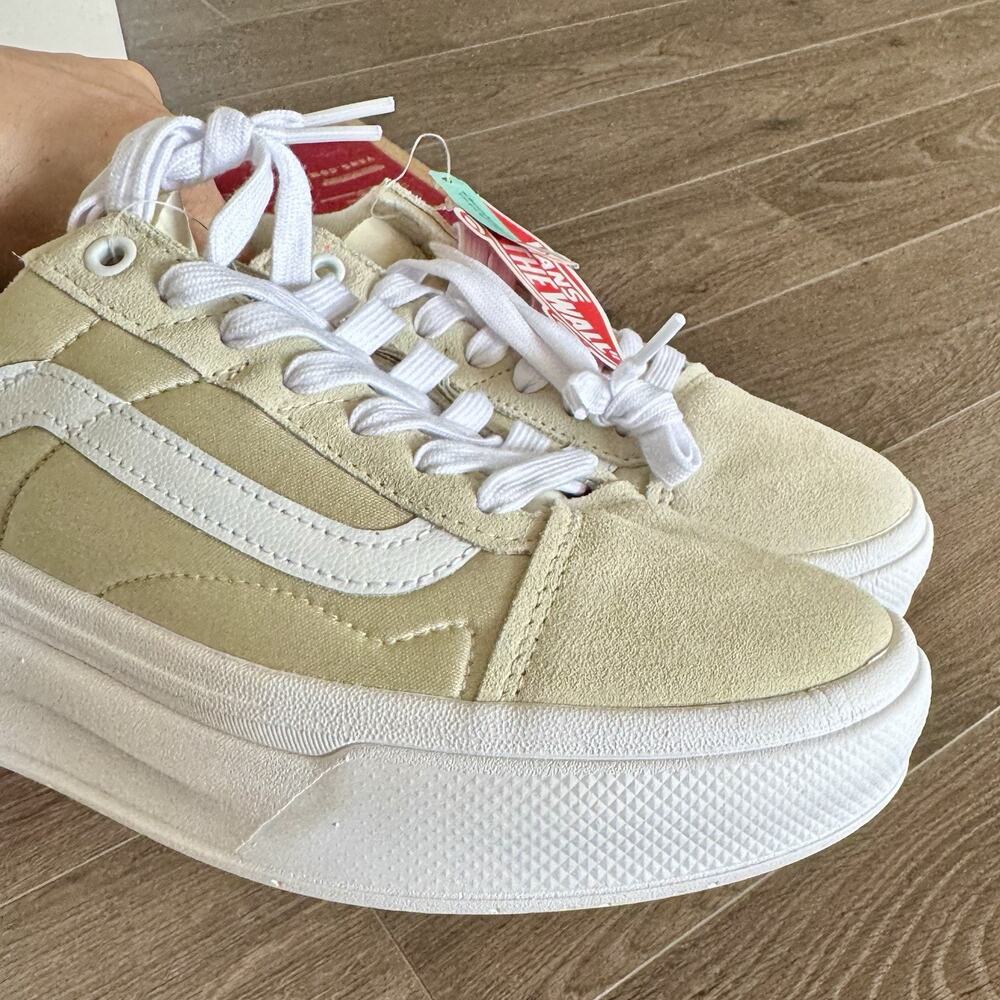 VANS Old Skool Overt CC Platform Sand Low Shoes Comfy Cush Mens 8 Womens 9.5 - Picture 4 of 13